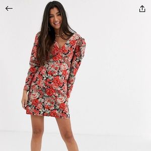NWT Free People Kapowski Floral Mini Dress 4